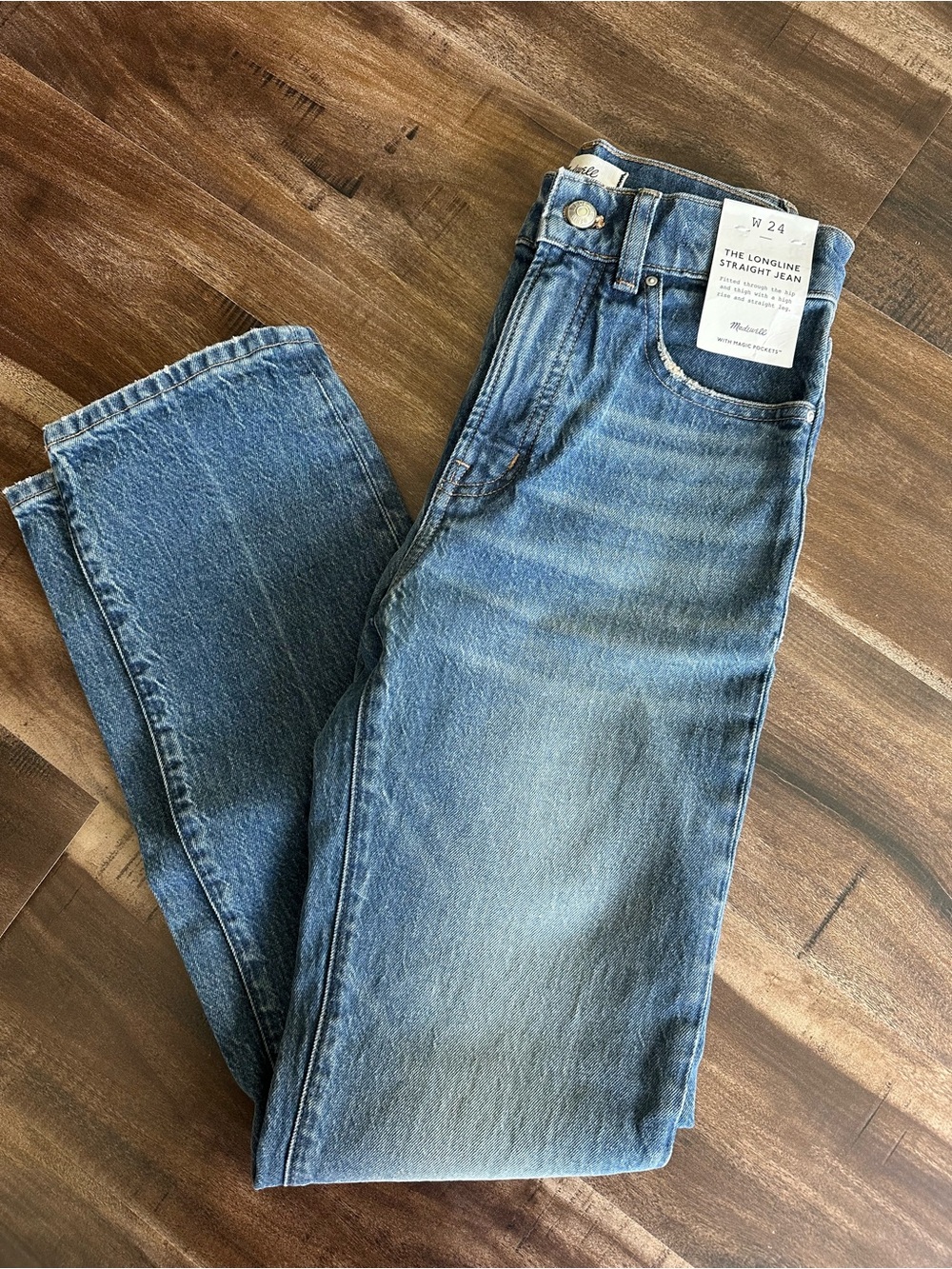 Madewell The Longline Straight Jean